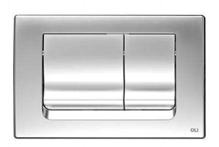 Splachovací tlačítko Slim Chrom Mat pro Wc Kolo Slim Slim 2