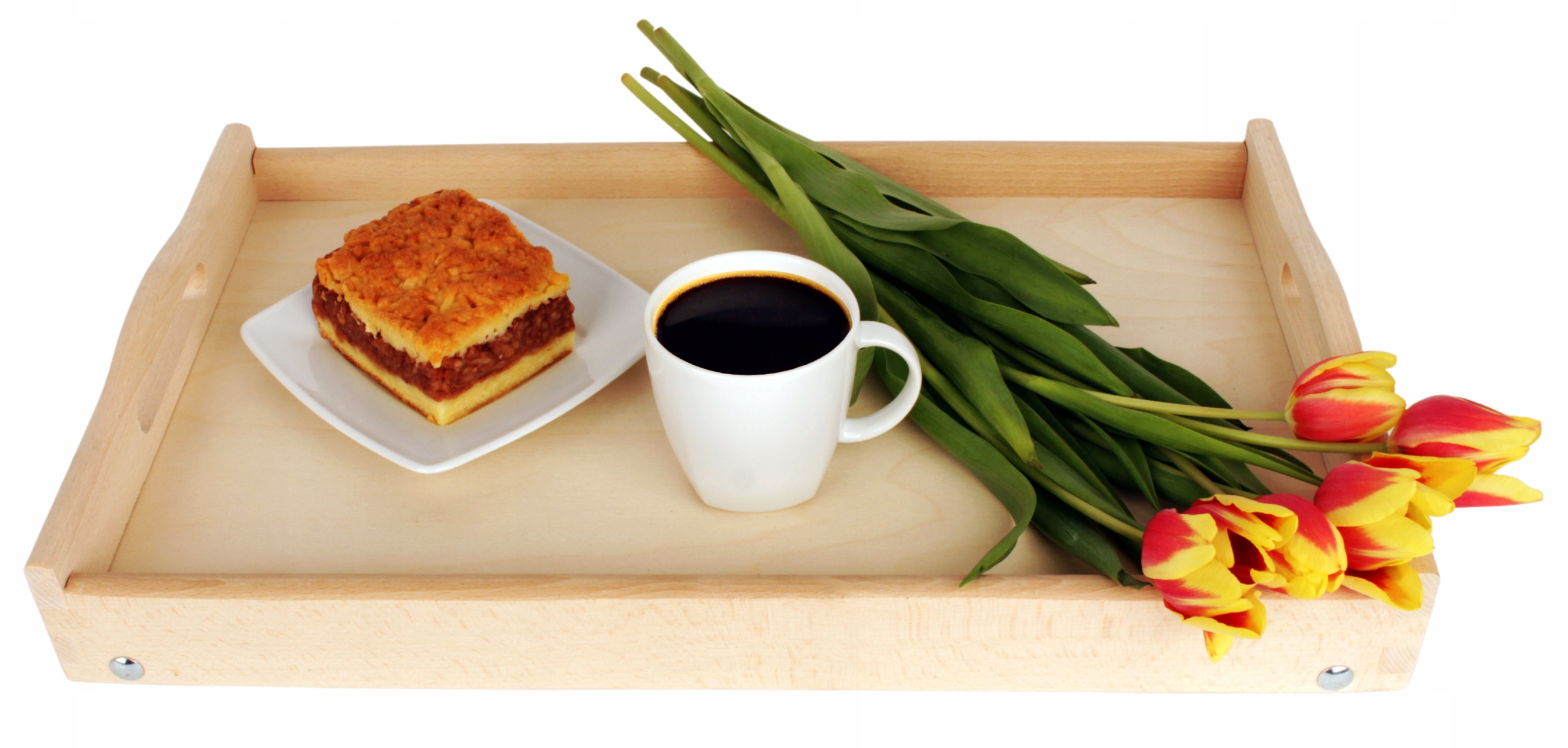 TACA NATURA STOLIK ŚNIADANIOWY DO ŁÓŻKA POD LAPTOP TACKA Marka Woodcarver