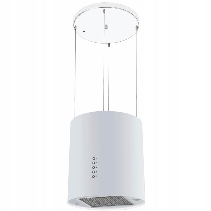 Okap Wyspowy Tango (Biały)