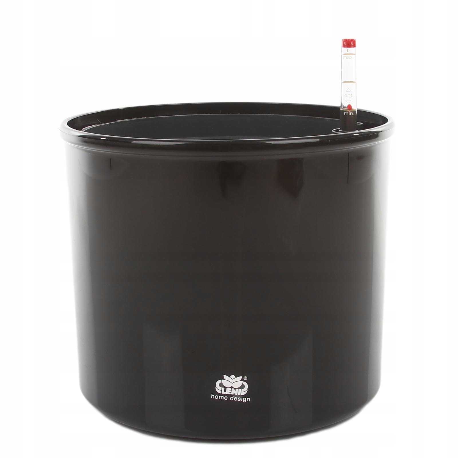 

zestaw hydroponiczny z dużą czarną donicą 22/19 cm