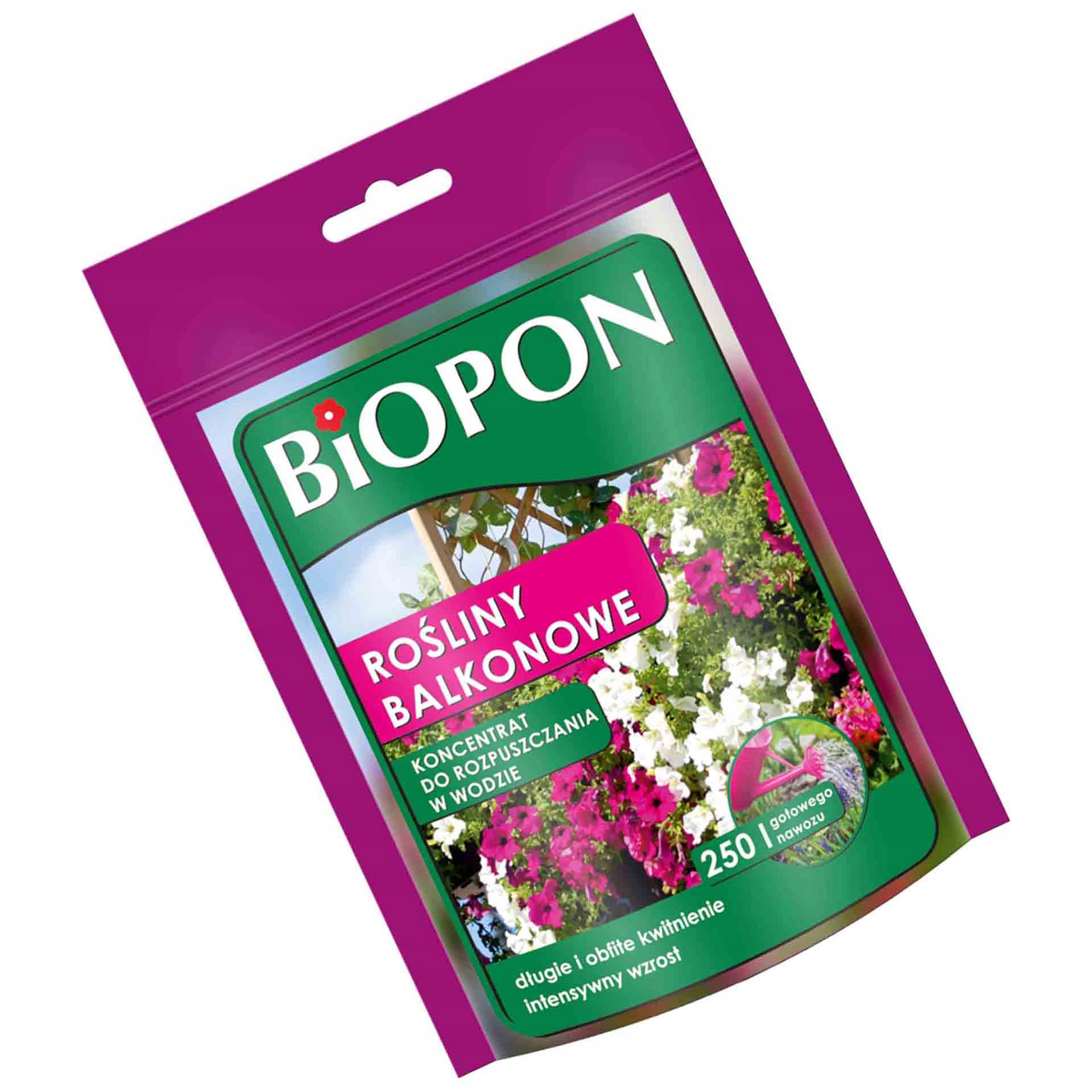 

Biopon Koncentrat Do Roślin Balkonowych 250 G