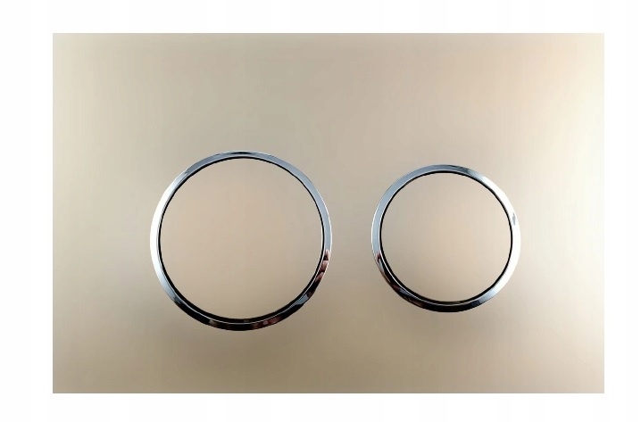 Zlatý splachovací tlačidlo Wc Bella pre stojan Geberit Omega