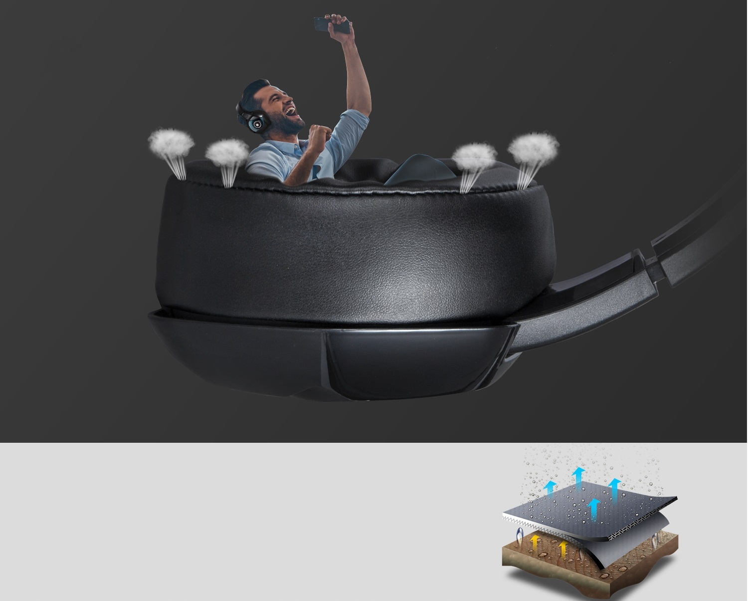 SŁUCHAWKI GAMINGOWE HEADSET GRACZA PC PS4 PS5 XBOX Model K6RGB