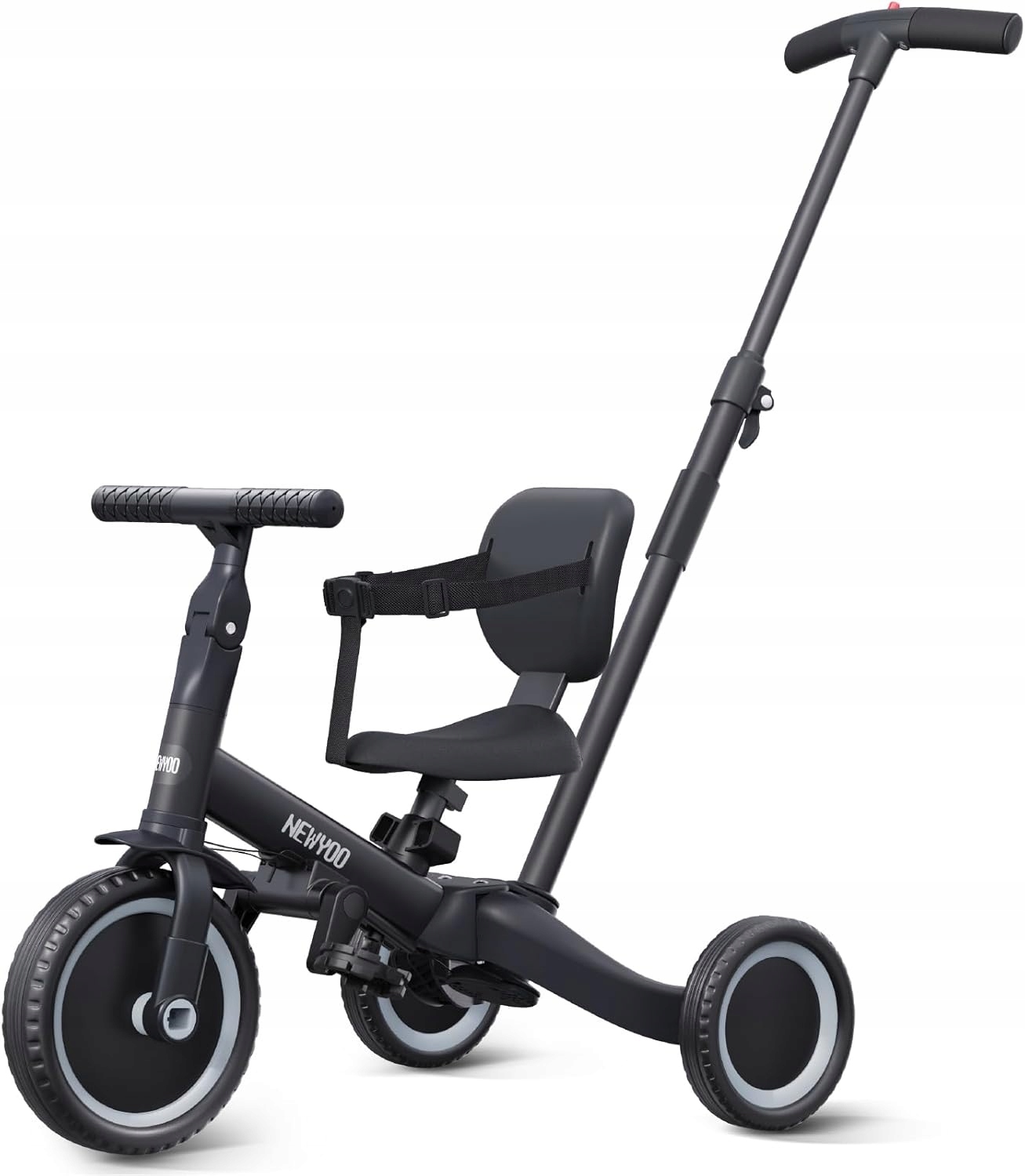 Dětské Tříkolové Kolo 5V1 S Rukojetí Pro Rodiče
