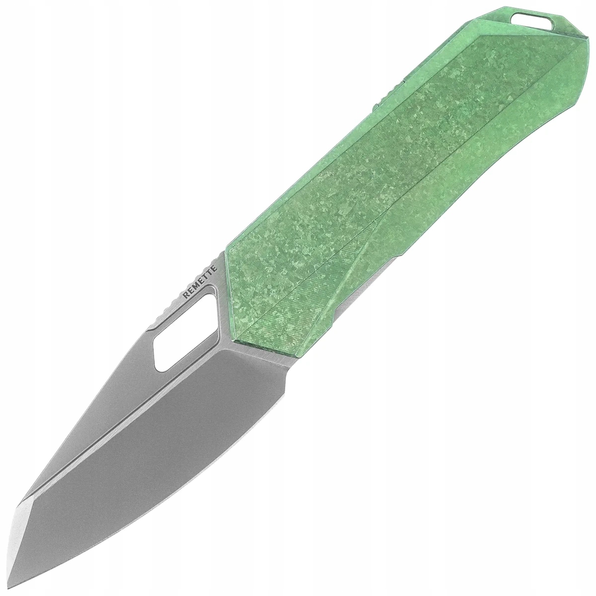 Nůž Remette RT-Woodpecker Nerezová ocel M390 Titanová rukojeť