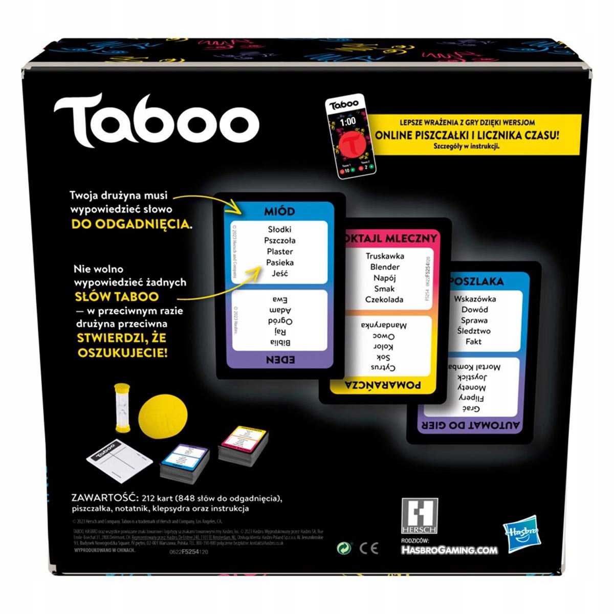 HASBRO GAME Taboo, gra Nazwa Taboo