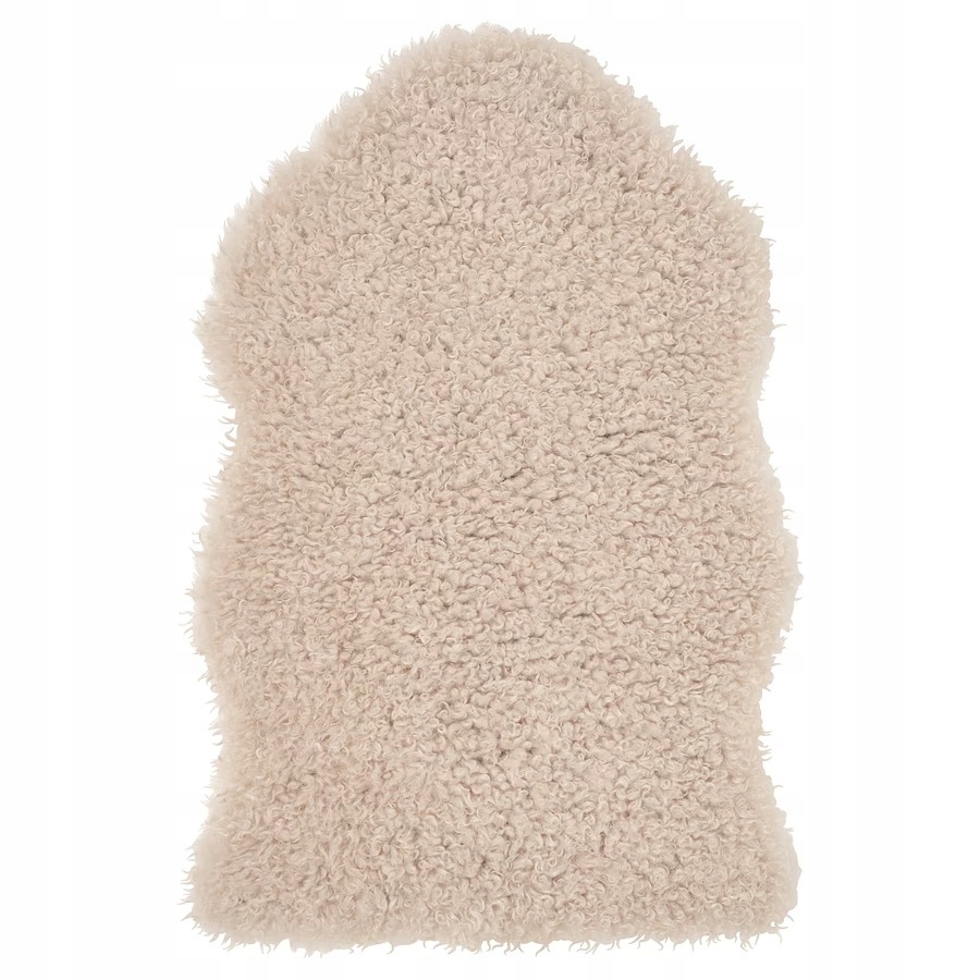 Ikea Svindinge Dywan beżowy baranek owca 55x85 cm