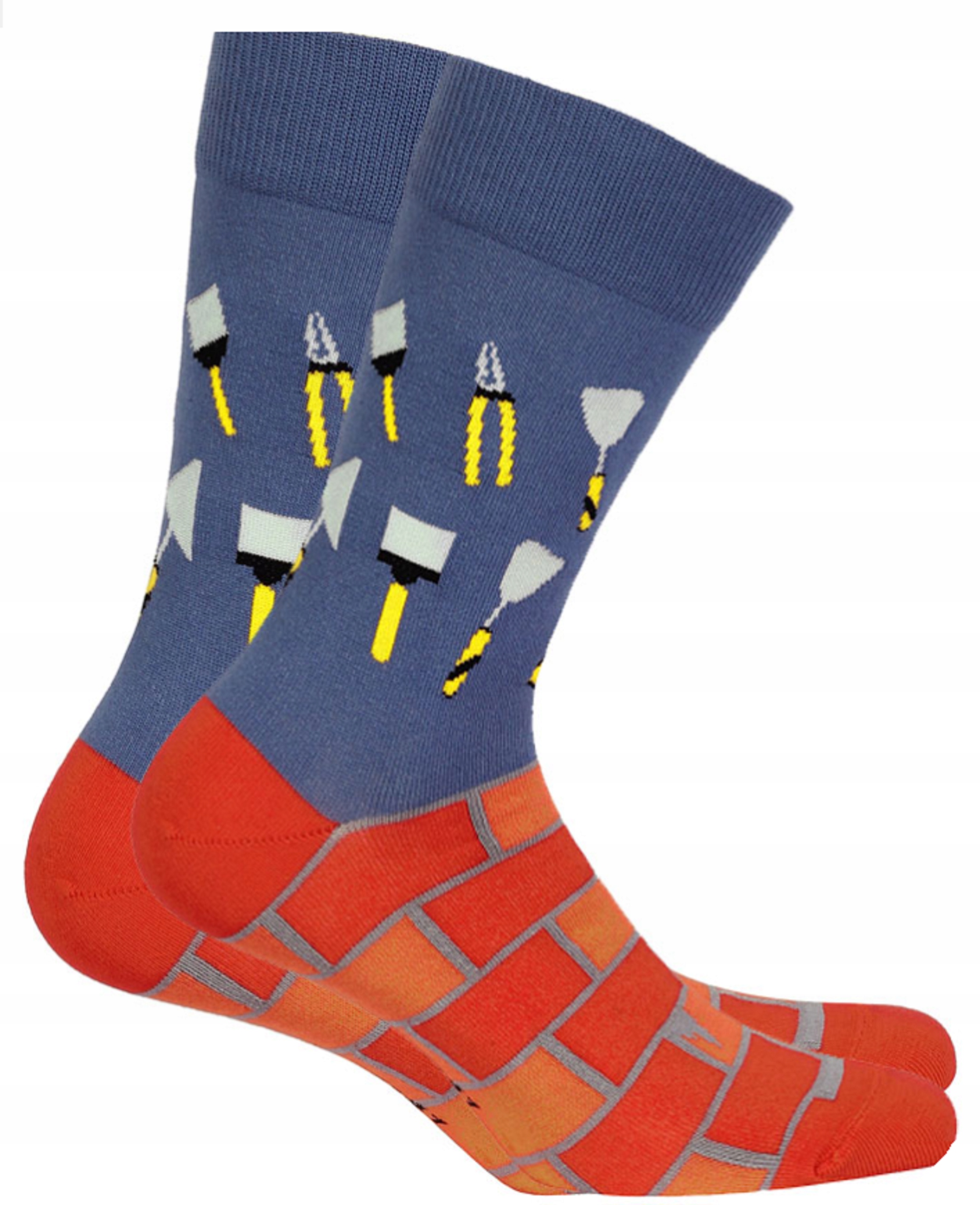 

Skarpety męskie wzór kolorowe Wola 45-47 murarz