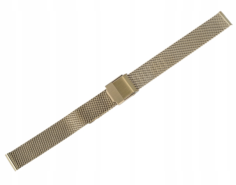 Bransoleta do zegarka SIATKOWA Mesh 16mm złota Model BS0616G