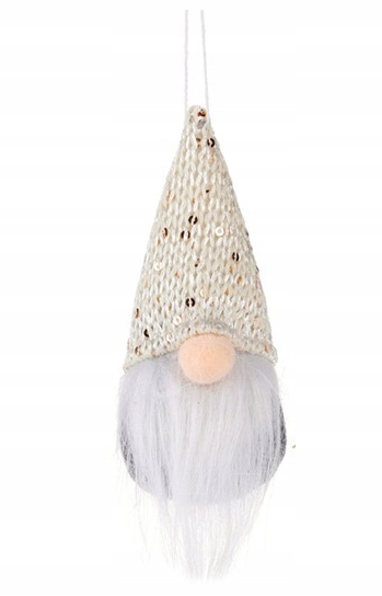 660 KREM SKRZAT KRASNAL ŚWIĄTECZNA ZAWIESZKA 10CM