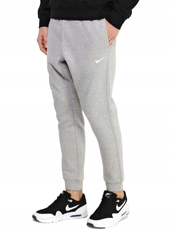 NIKE MĘSKIE SPODNIE DRESOWE FLEECE SWOOSH BASIC