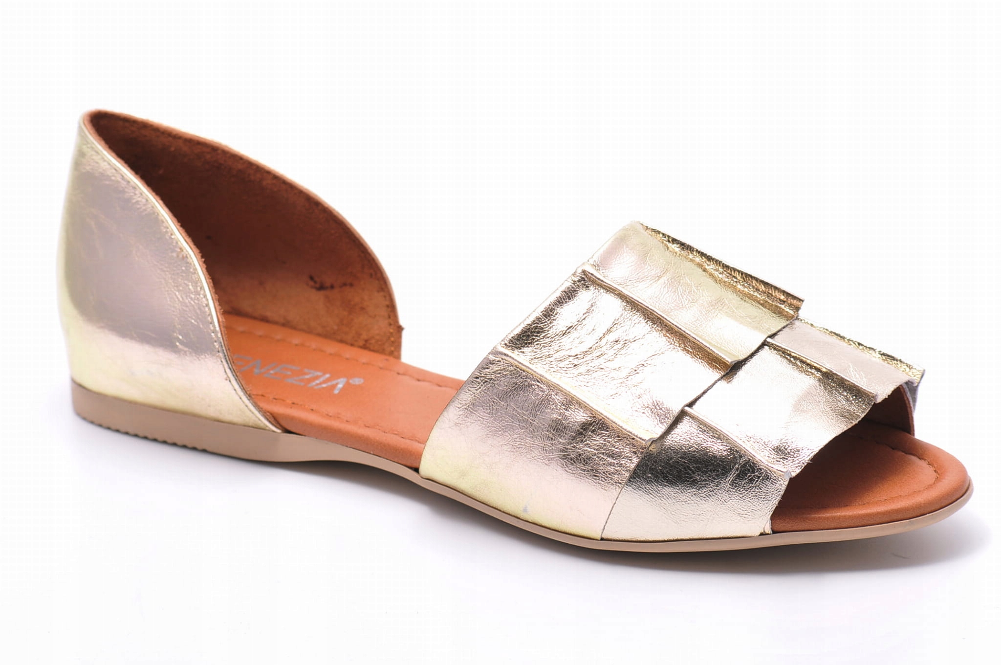 Sandály Venezia A034LEGOOBS028 Zlaté Velikost 36