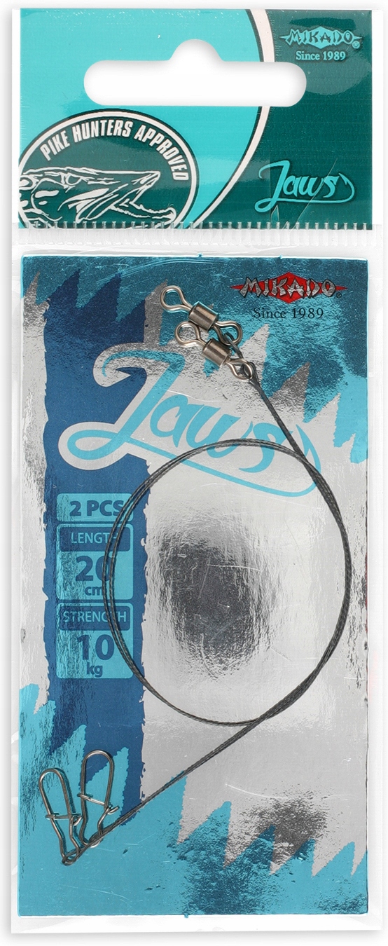 Mikado Przypon Wolframowy Jaws Extralight 15cm 2,5kg 2szt.