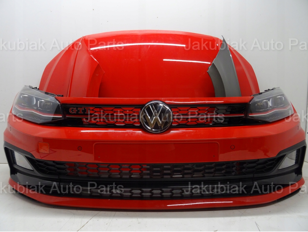 VW POLO VI 2G0 GTI MASKA ZDERZAK LAMPA PRZÓD