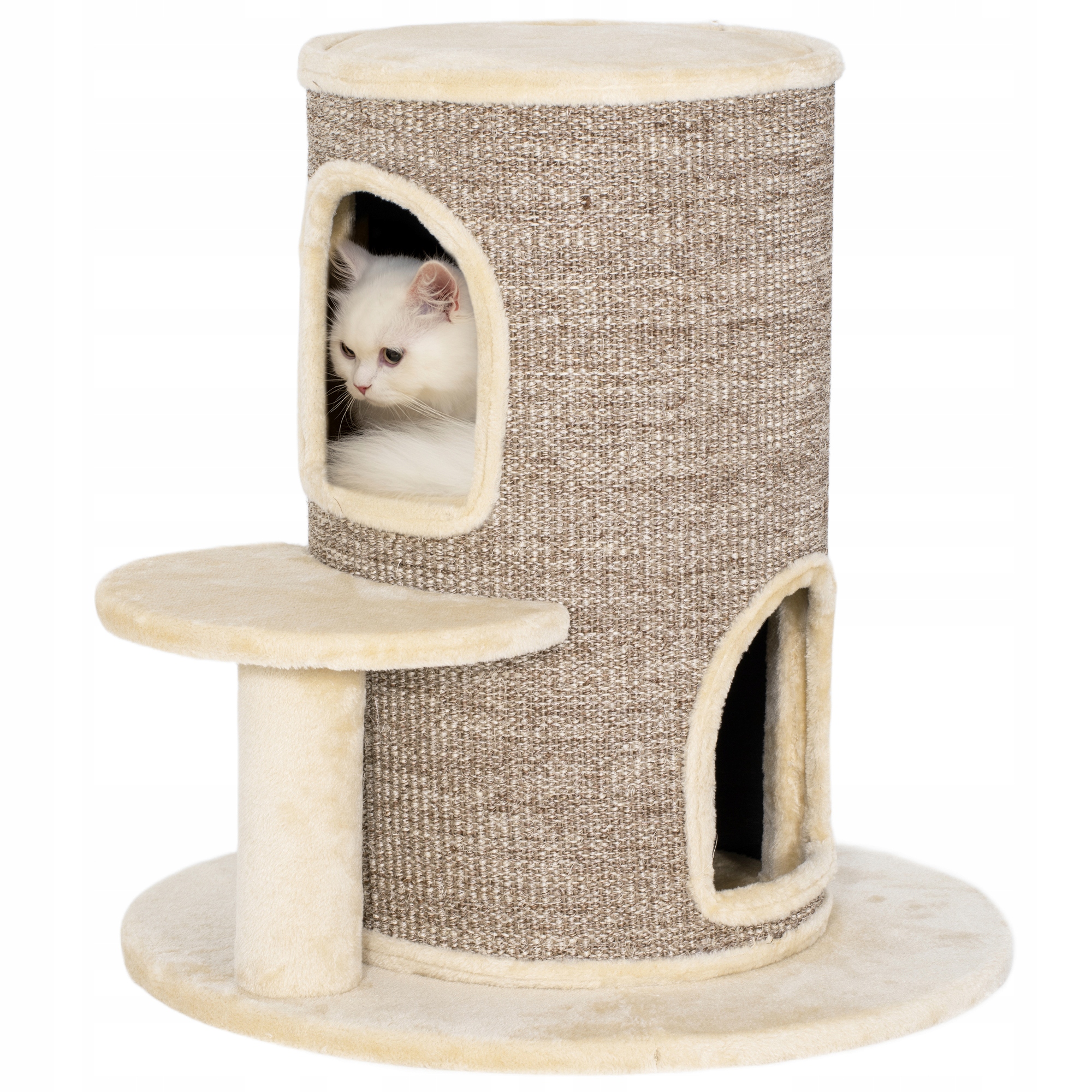 Levně Věž PawHut 61 – 100 cm škrabadlo pro kočky