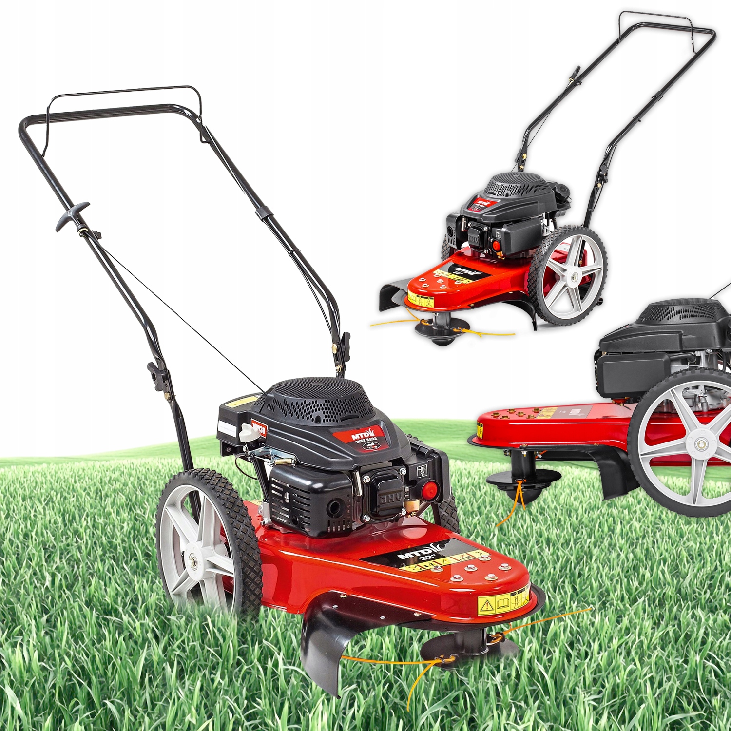 Kosiarka Spalinowa Żyłkowa Mtd Wst 5522 159CC Duża Trawa Duże Powierzchnie