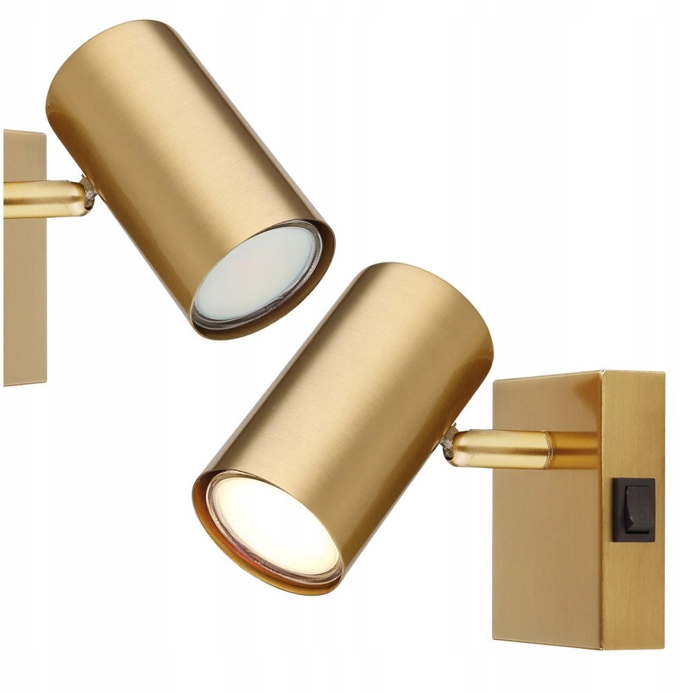 Moderní reflektorová lampa Robby zlatá do interiéru 25W GU10