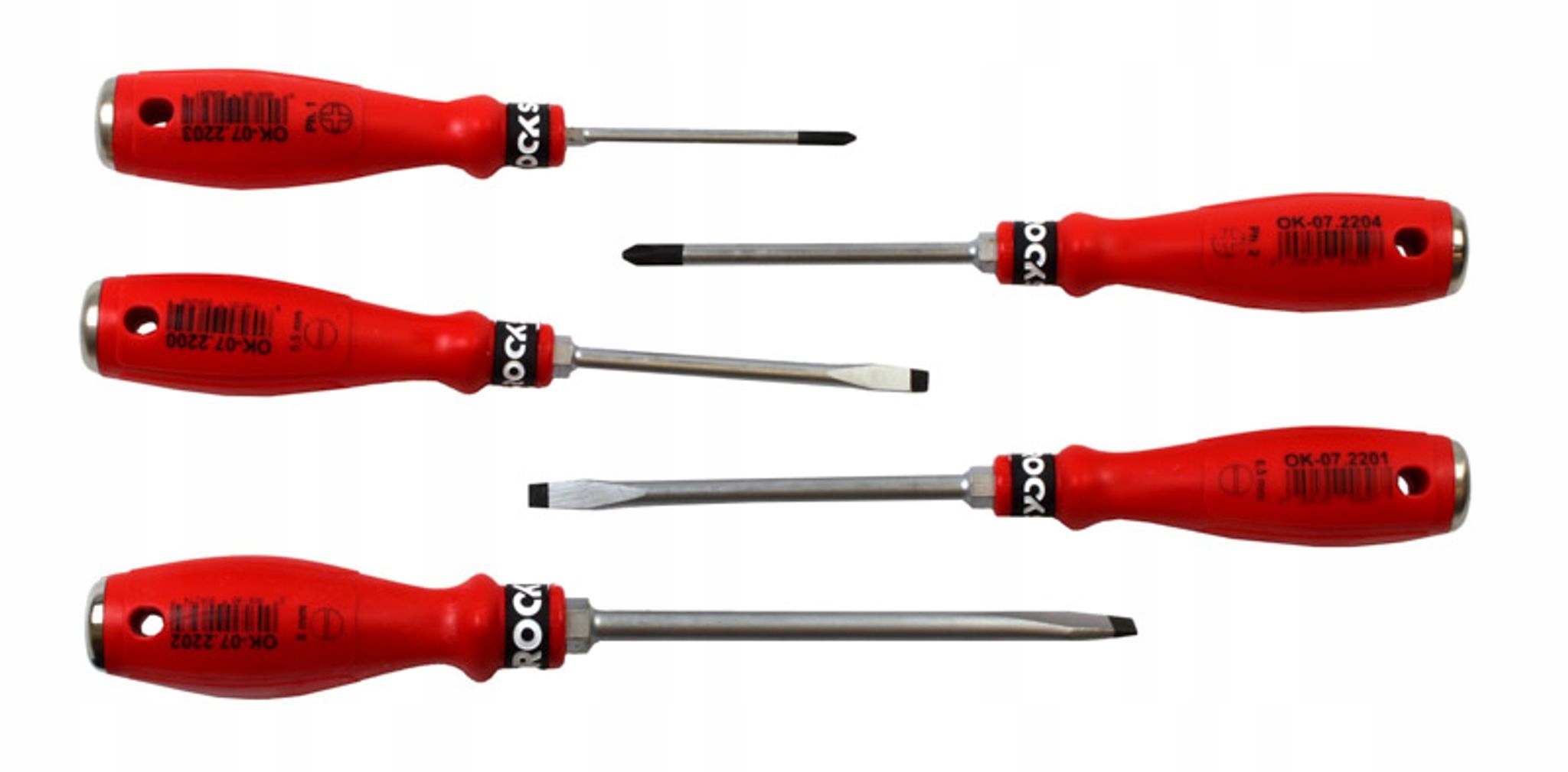 Rooks 170724 Sada Skrutkovačov Strong, Sl-ph, 5 Kusov