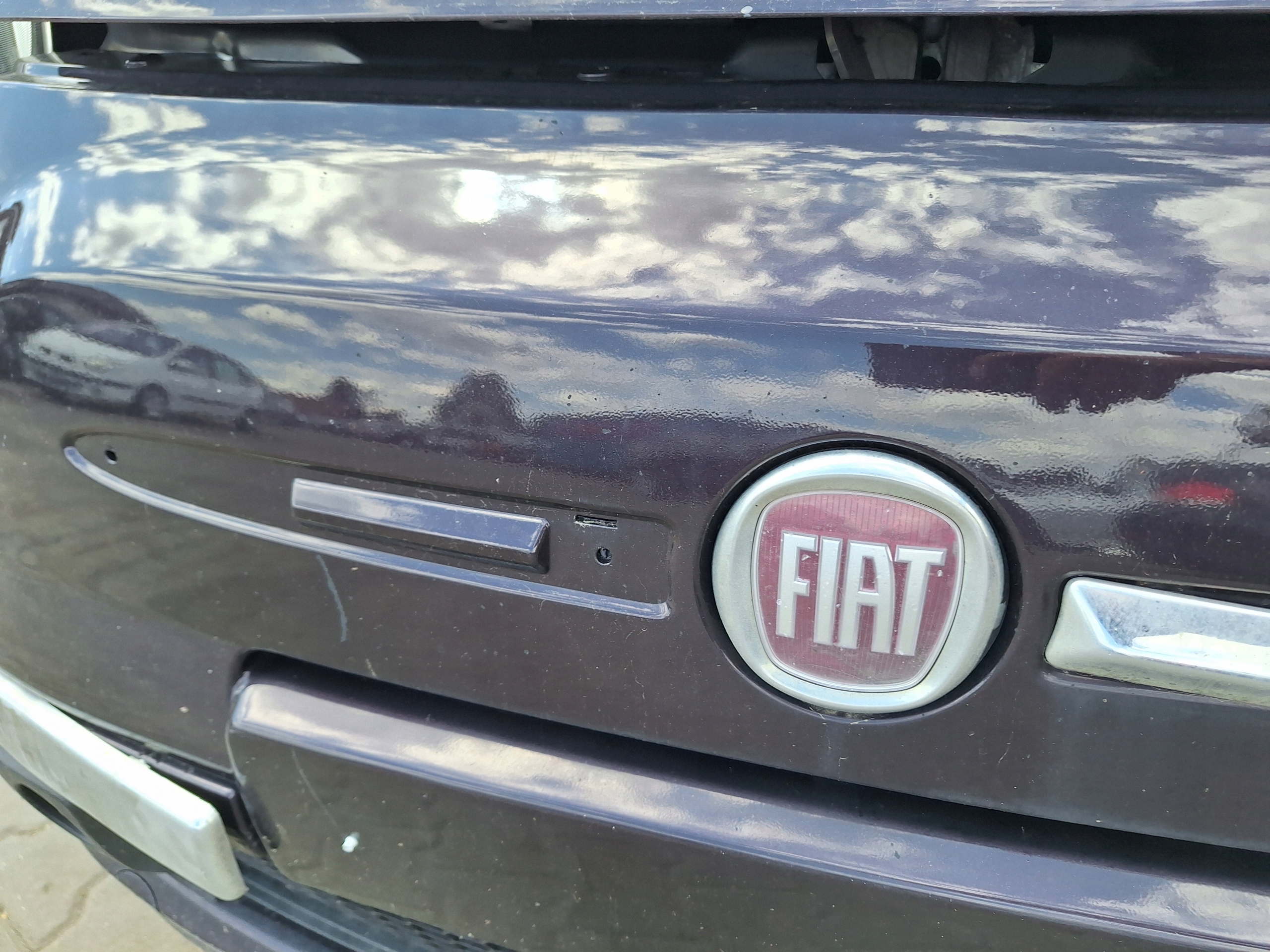 FIAT 500 front bumper bonnet fender light front panel, wall radiator 528/B
