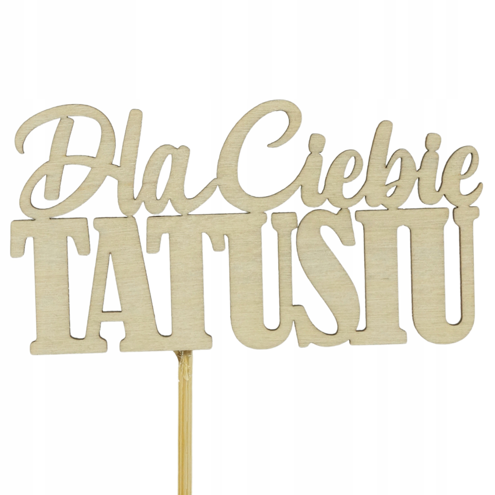 

Topper serce na piku na Dzień Ojca 33 cm