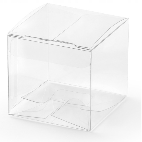 

Podziękowanie Pudełeczka Transparentne 5x5x5 10szt