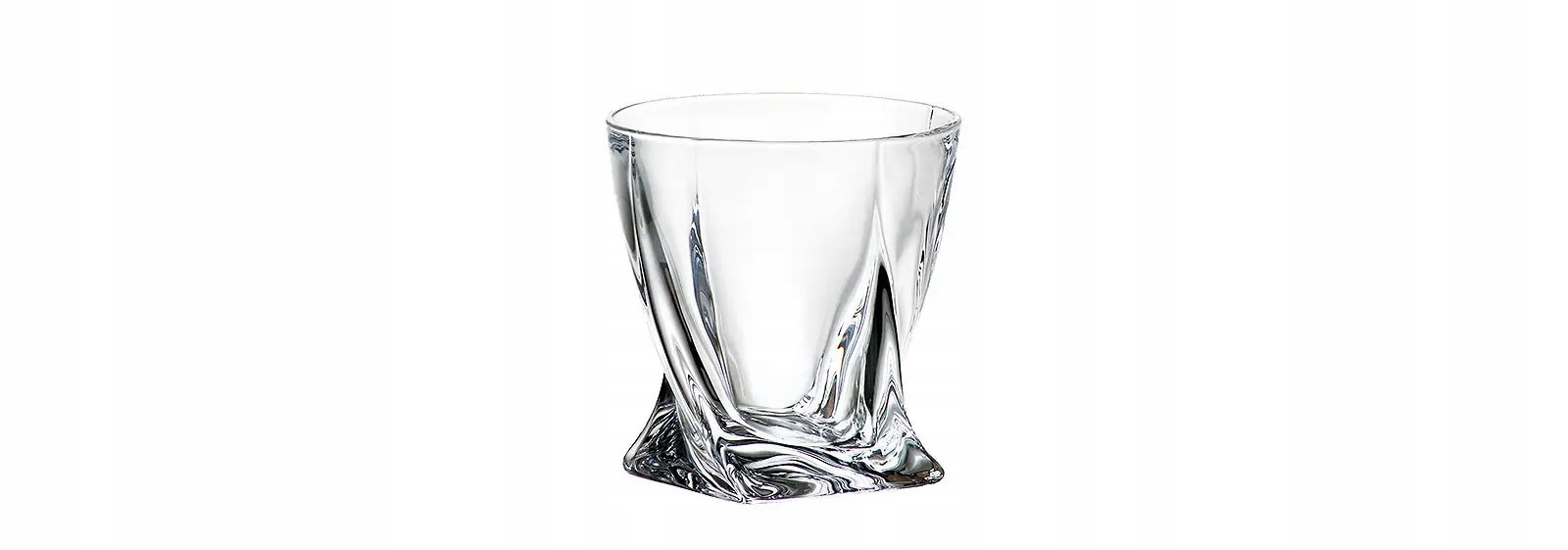 

Szklanki do whisky Quadro 340 ml 6 szt.