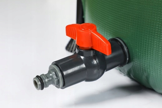 Składany zbiornik na wodę deszczówkę 380L Cechy dodatkowe składany