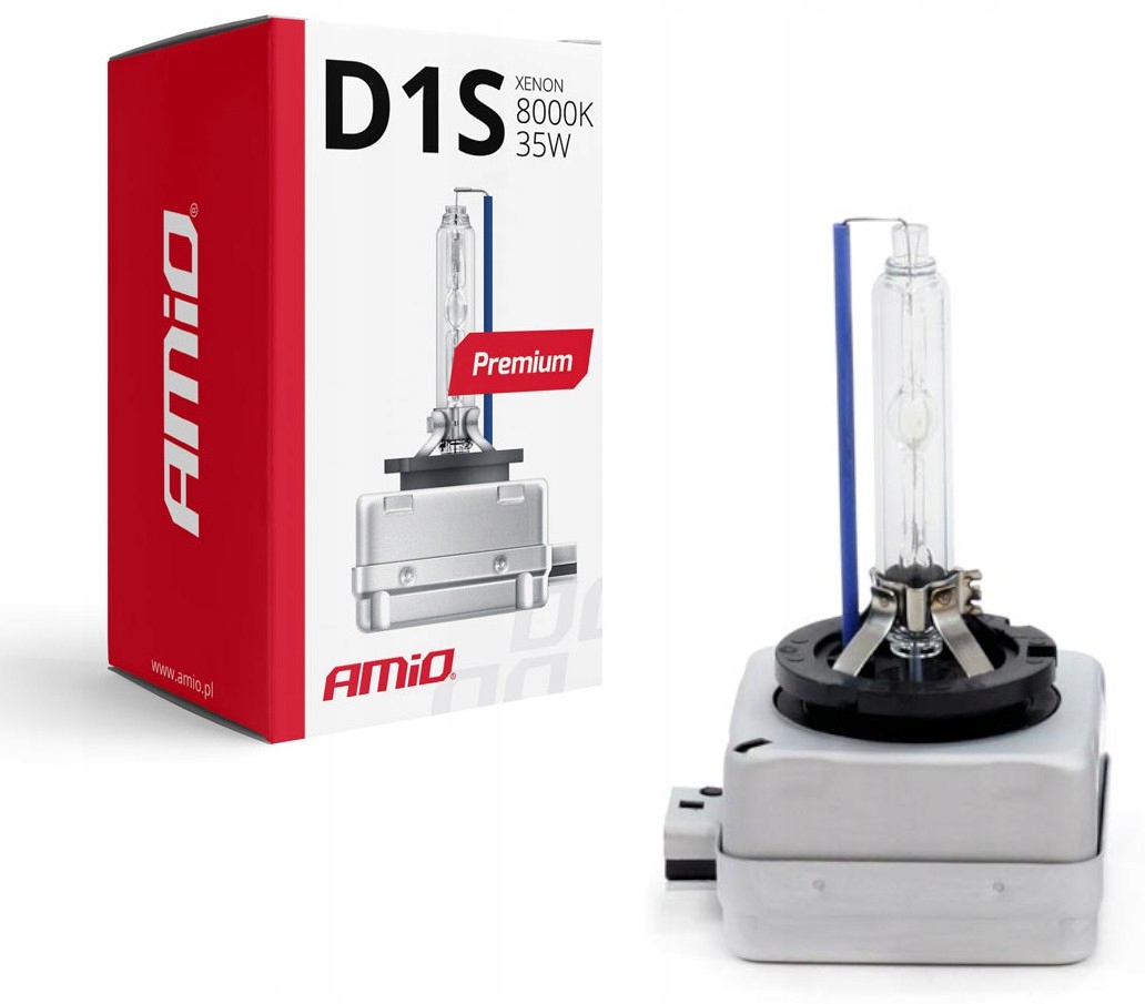 Żarnik xenon żarówka ksenonowa D1S Premium 35W 8000K *amio