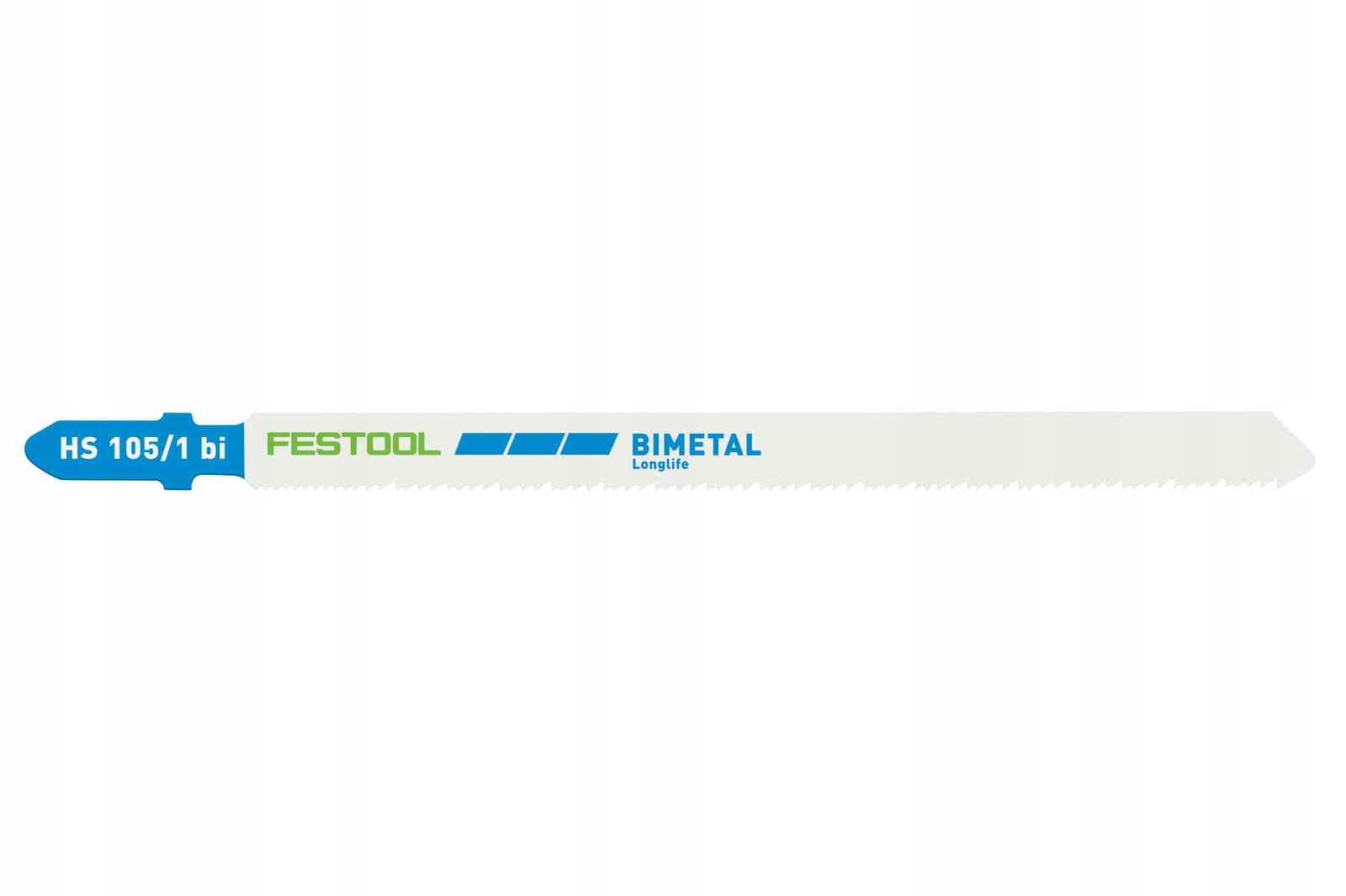 Pilový List Teowy T pro přímočaré pily do dílny Profesionální Festool 486558