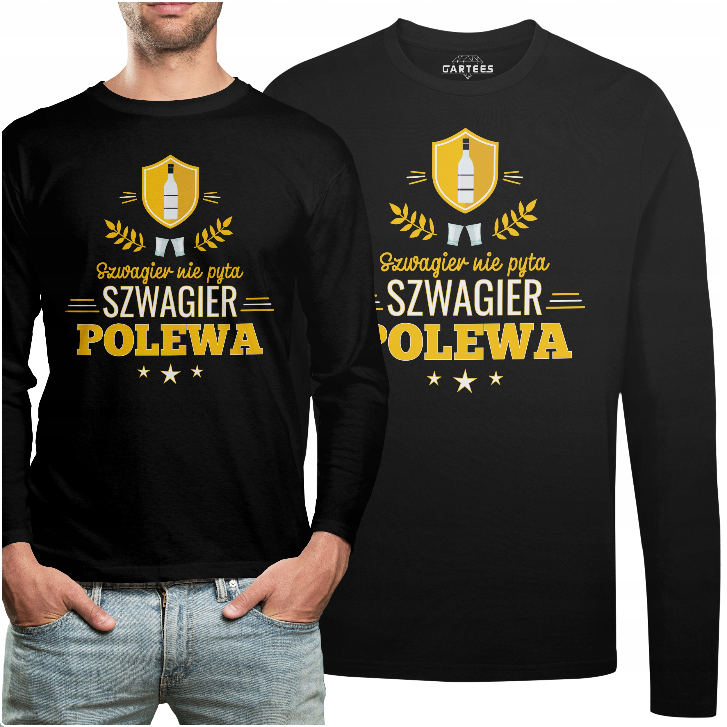 

Koszulka Long Szwagier Nie Pyta Szwagier Polewa