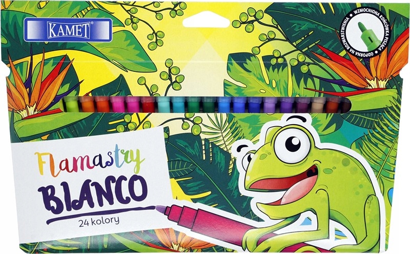 

24X Kamet Flamastry Bianco