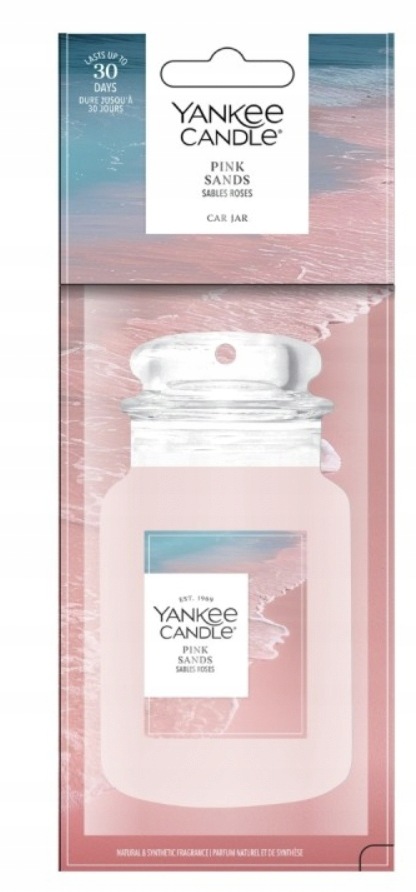 Yankee Candle Pink Sands Car jar