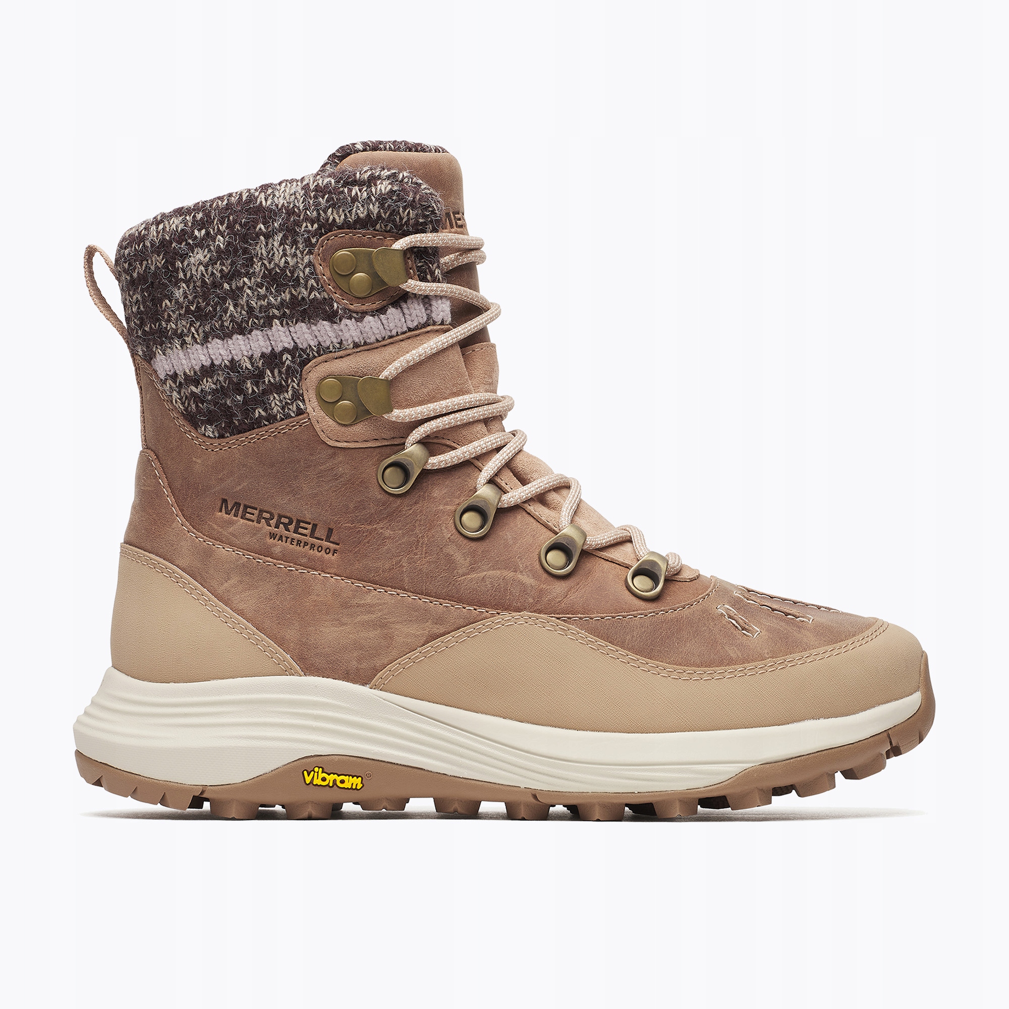 Pánské sněhule Merrell Siren 4 Thermo Mid Zip Wp černé 37.5 Eu