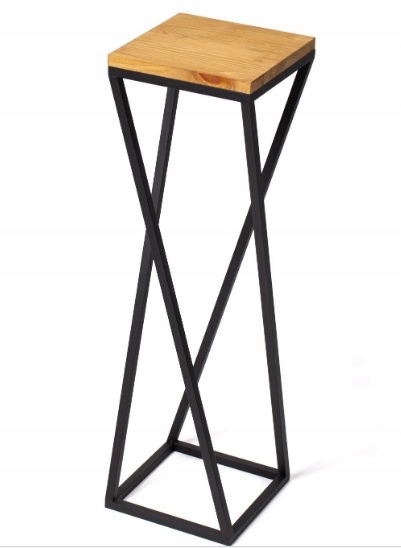 

Kwietnik Stojak Metalowy Na Kwiaty Loft 80 KWL-251