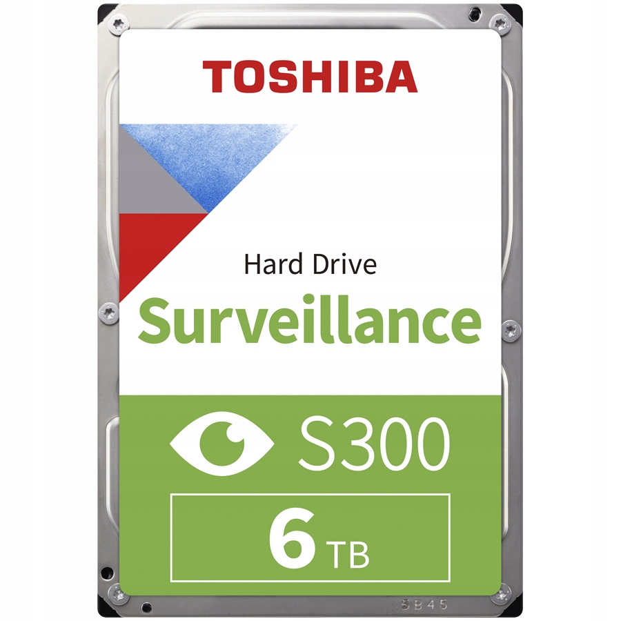 Pevný disk Toshiba S300 6TB 3,5 palca Sata pre monitorovanie