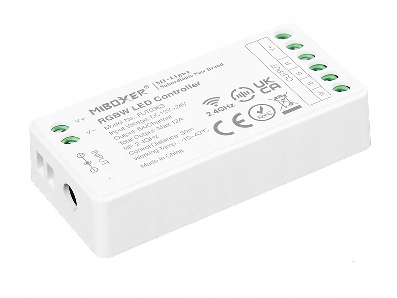 RGBW STEROWNIK Strefowy MILIGHT TAŚMA LED FUT038S Typ pilot