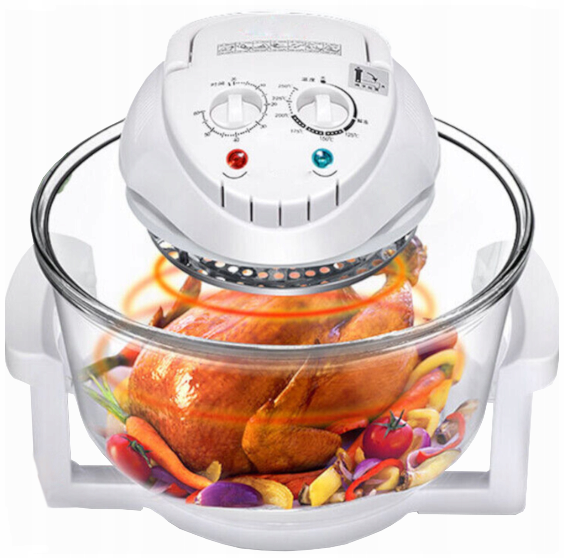 Halogenový Konvektomat 18 l Kompletní Sada Zdarma 1400 W Nové Vydání 2023