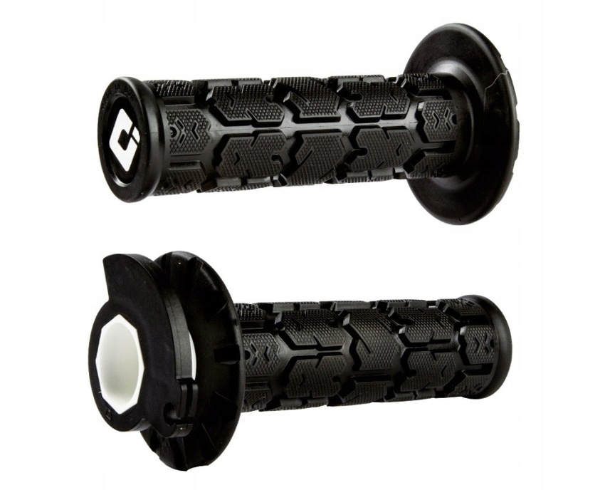 Odi manetki Rogue MX V2 Lock-On Grip zestaw do 2T i 4T czarny