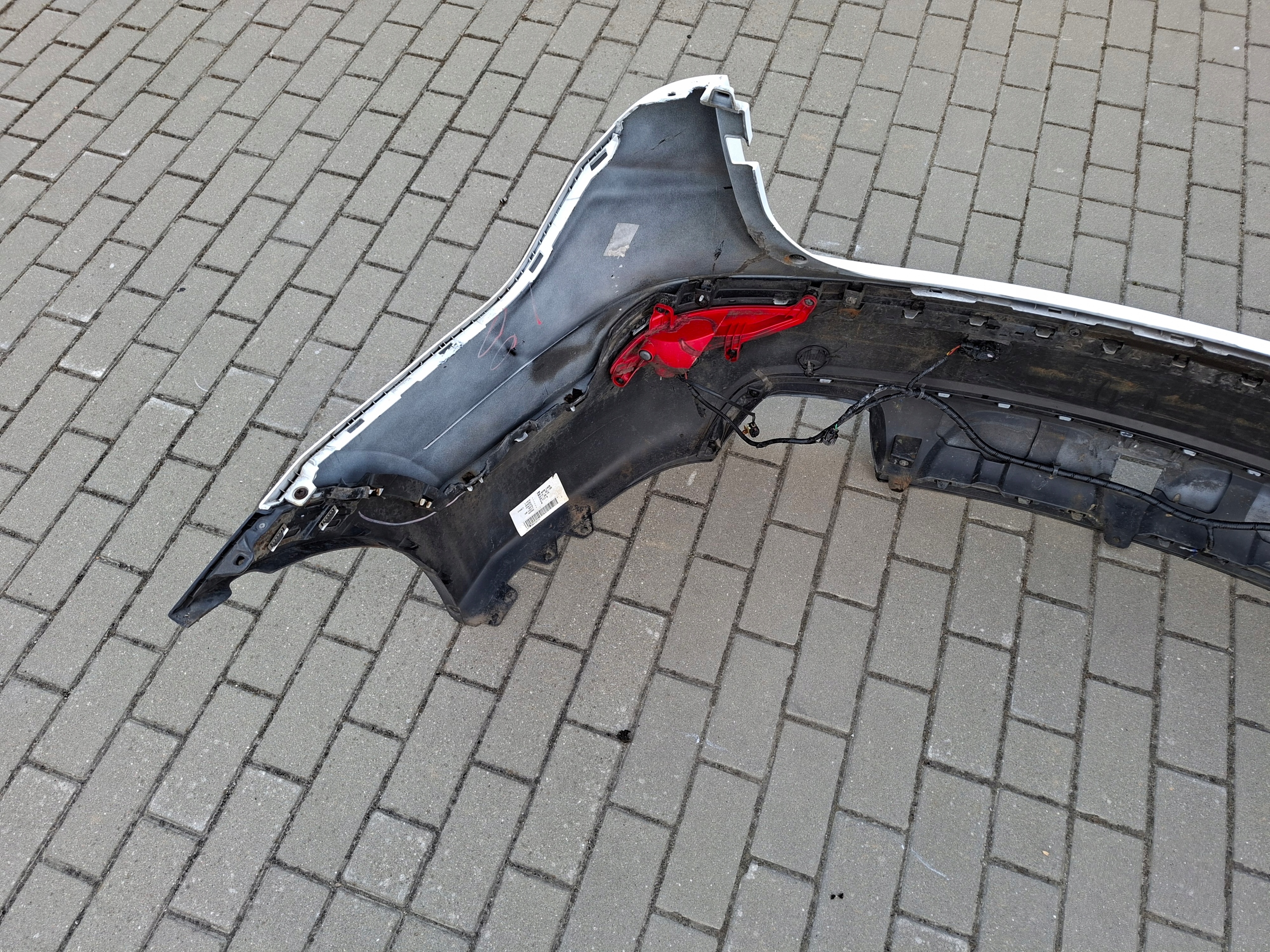bumper rear part rear complete PDC HYUNDAI SANTA FE III NCW