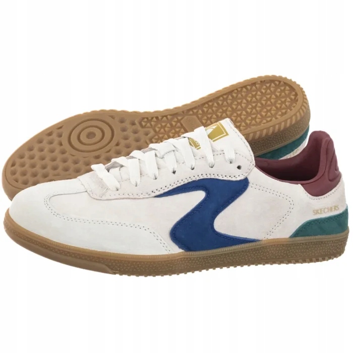 Retro boty Skechers Hotshot For The Win Light Gray/Multi 185234 Šedé