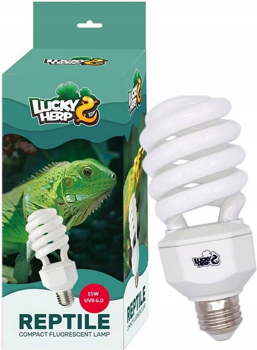 Levně Žárovka Compact Uvb 6.0.15W Legwan Chameleon Gekon Tropik