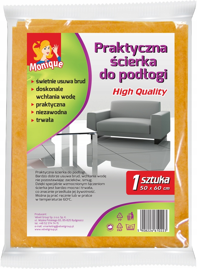 

Monique Praktyczna Ścierka Do Podłogi 1SZT