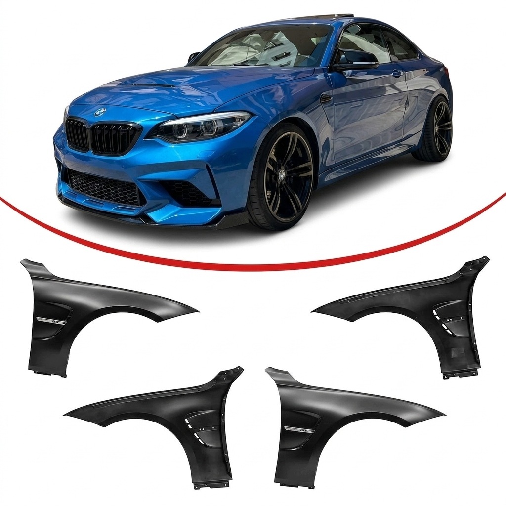 Blatníky Bmw F22 F23 M2 Look Přední Ocelové