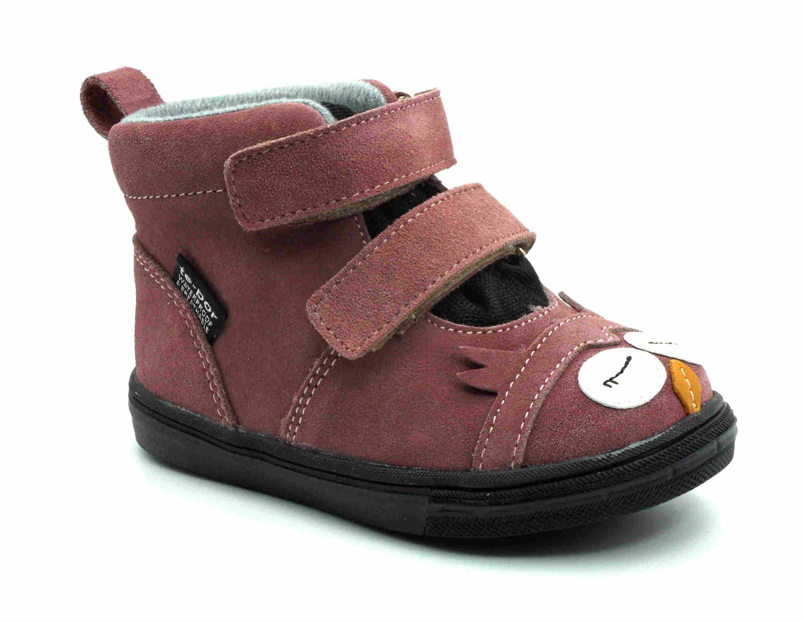 Dziecięce Buty Zimowe Z Membraną Skórzane Na Rzepy Mido 32-20 r 28