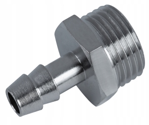 Króciec złączka choinka na wąż 10 mm -1/2 Gw. zew.
