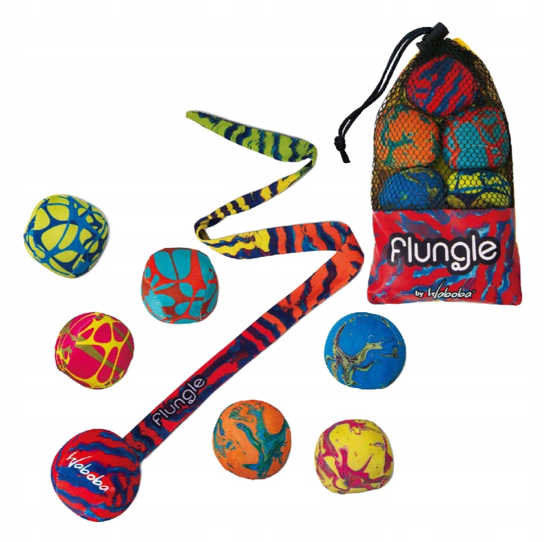 Waboba Flungle Gra zręcznościowa Zestaw 7 piłek 2013041
