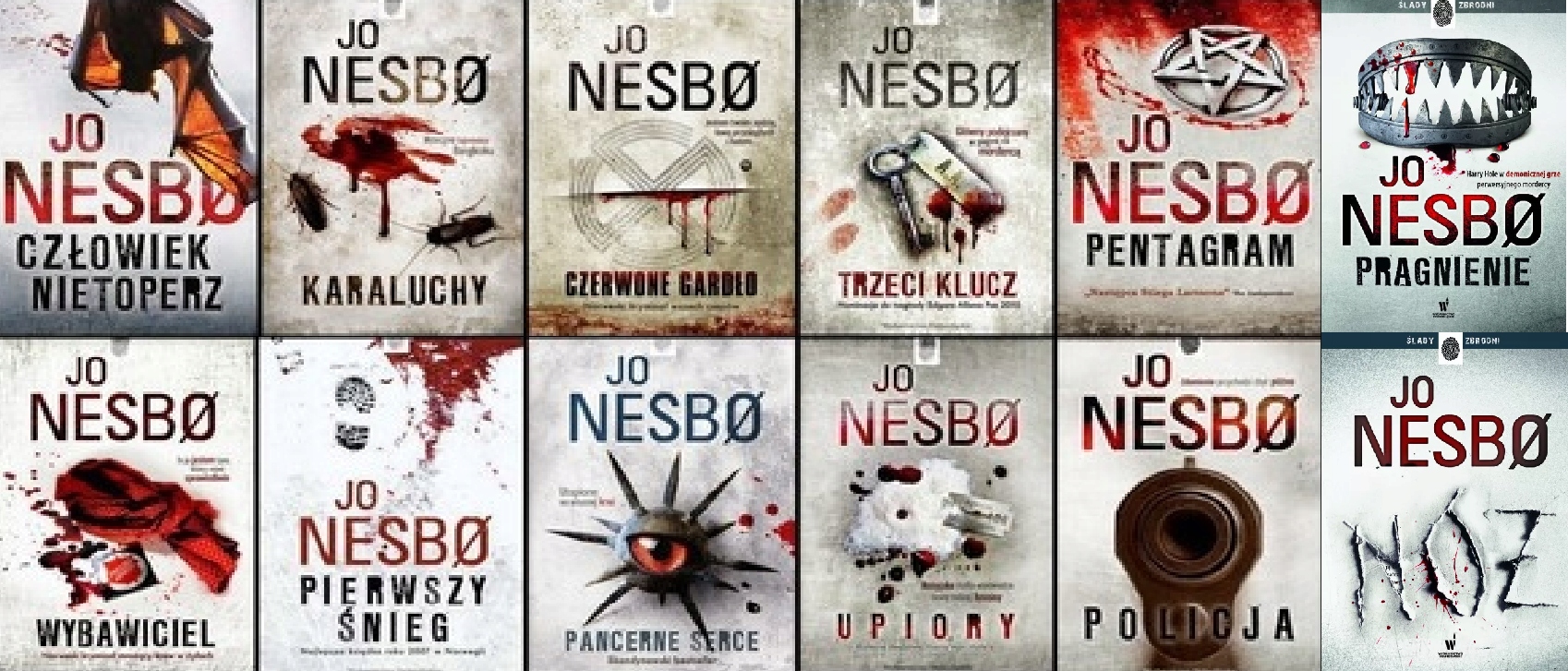 Cykl Harry Hole. Tom 1-12 Jo Nesbo