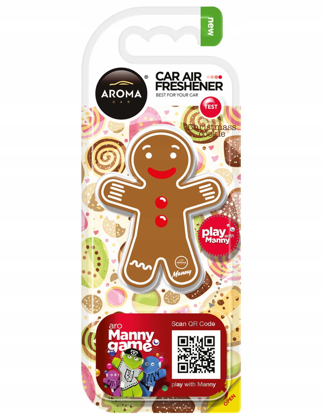 

Zapach samochodowy na święta Aroma Ciastek