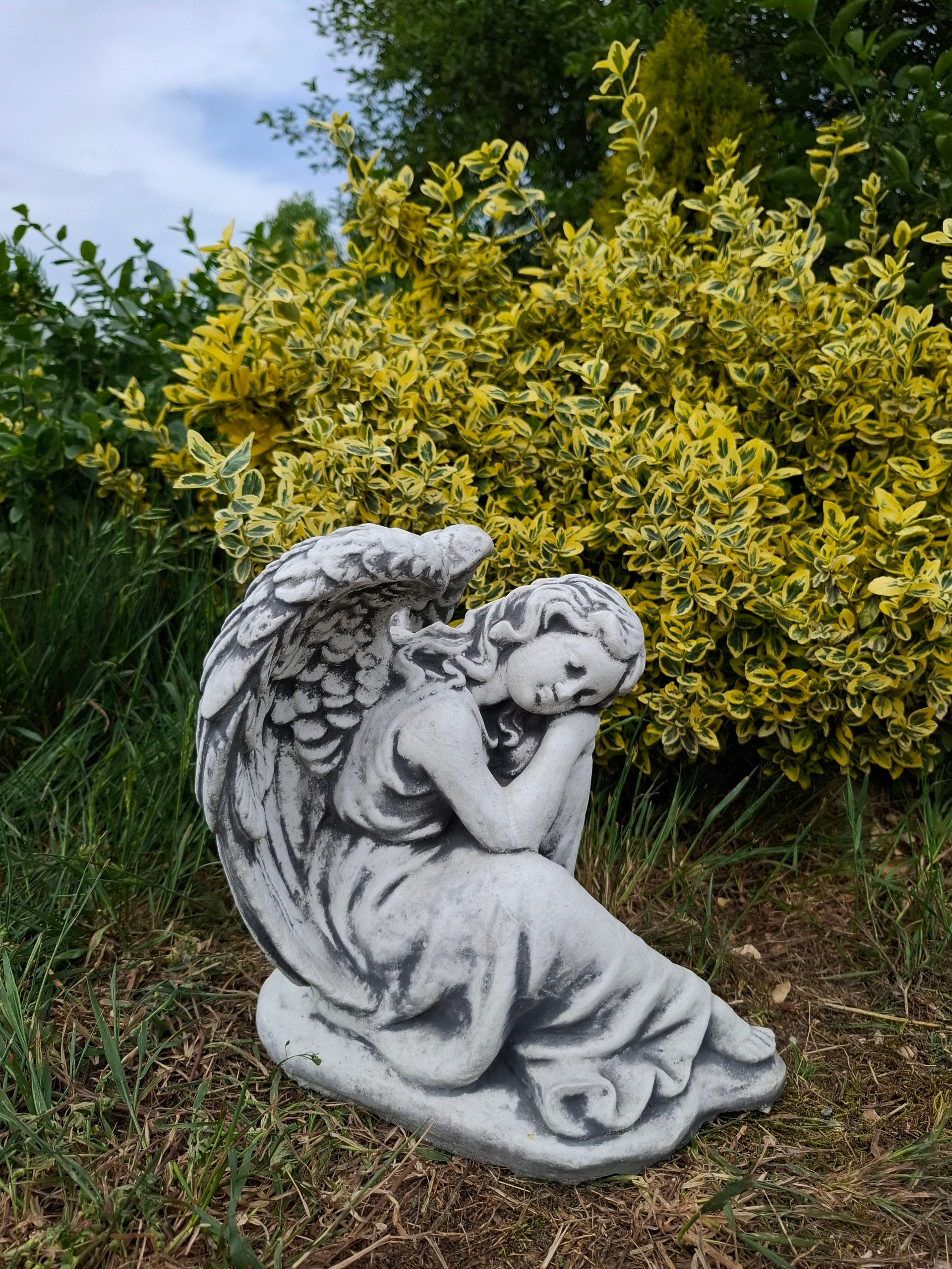 Betonová figurka Anděl zahradní figurky Anděl figurky z betonu