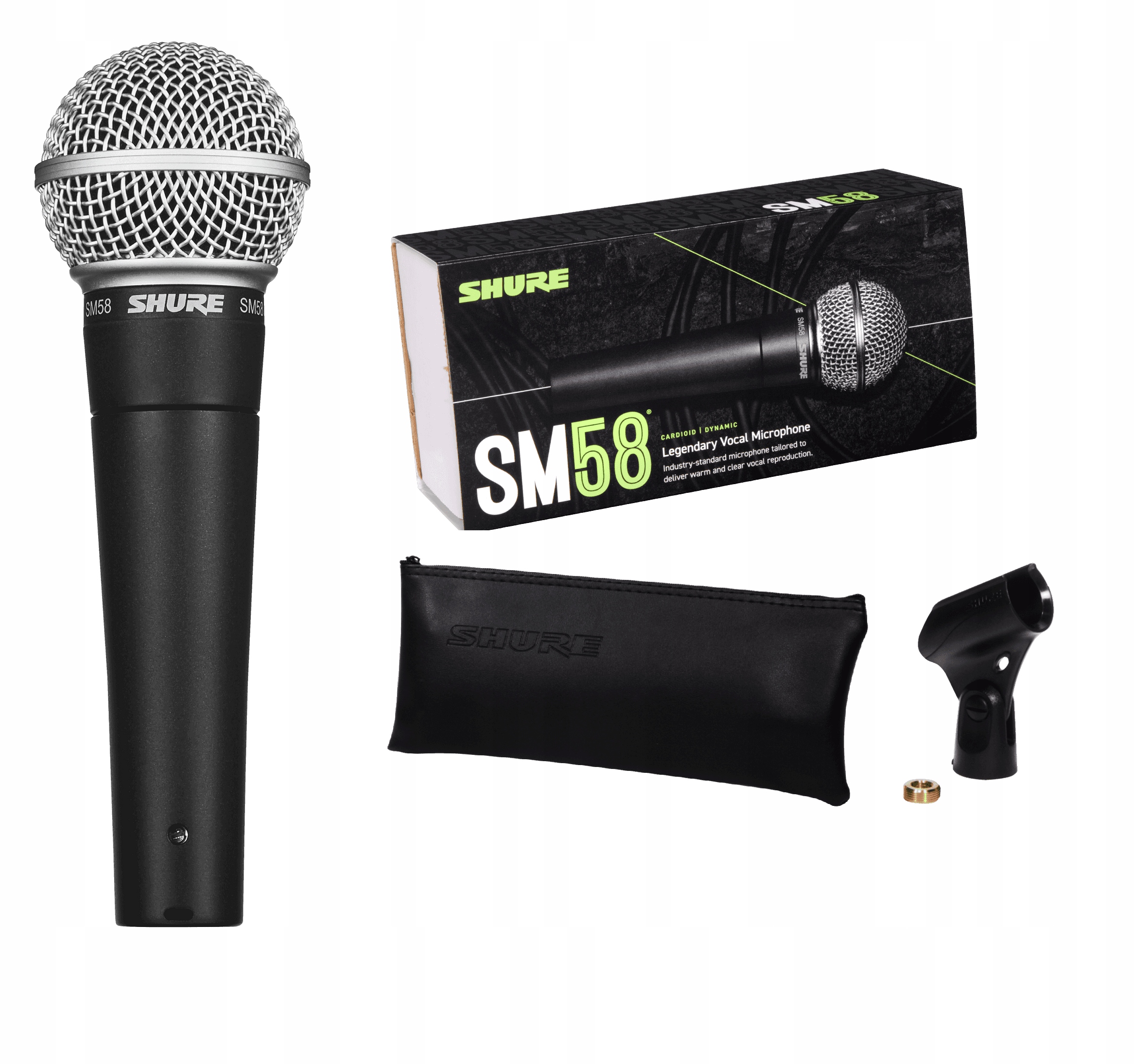 Shure SM58SE - vokální mikrofon s vypínačem za 2850 Kč od Warszawa